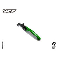 HYDRAULIC LEFT FOLDABLE BRAKE LEVER GREEN FOR 50A/50E MY20>