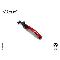 HYDRAULIC LEFT FOLDABLE BRAKE LEVER RED FOR 50A/50E MY20>