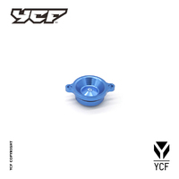 OIL FILTER COVER CNC BLUE DAYTONA 150/190