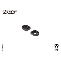 YCF CNC AXLE BLOCK H=32MM BLACK