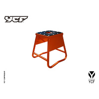 ALUMINIUM STAND H=400MM ORANGE