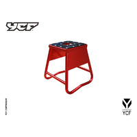 ALUMINIUM STAND H=400MM RED