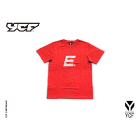 T-SHIRT RED ENGI SIZE L