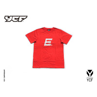 T-SHIRT RED ENGI SIZE S