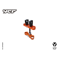 YCF COMPLETE SM TRIPLE CLAMP ORANGE (T45MM/B48MM)
