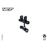 YCF COMPLETE TRIPLE CLAMP BLACK (45MM/48MM)