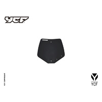 YCF FRONT NUMBER PLATE BLACK