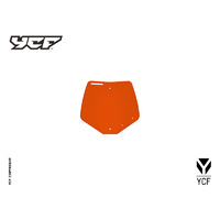 YCF FRONT NUMBER PLATE ORANGE
