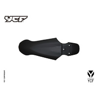 YCF FRONT FENDER (WITH HOLES) - BLACK