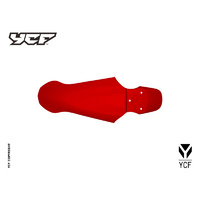 YCF FRONT FENDER W/- HOLES RED