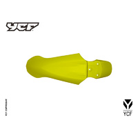 YCF FRONT FENDER (W/- HOLES) - YELLOW