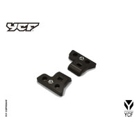 BRAKE LINE RETAINER LEFT FORK CNC BLACK 2016>