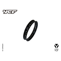 STEEL FRONT RIM 1.40X14 BLACK