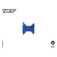 YCF FRONT HUB CNC BLUE
