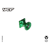 YCF FRONT HUB CNC GREEN