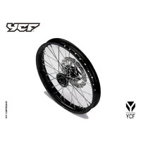 ALUMINIUM 7116 FRONT WHEEL 1.60X17' W/DISK CNC HUB