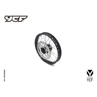 YCF COMPLETE STEEL FRONT WHEEL 1.4X14' WITH DISC
