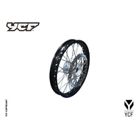 COMPLETE ALUMINIUM FRONT WHEEL