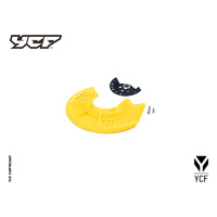 FRONT BRAKE DISC PROTECTOR YELLOW