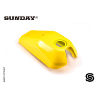 FUEL TANK OUTER CLADDING YELLOW FLAT TRACK 2020