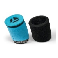 YCF AIR FILTER POD BLUE D45MM TWIN THICKNESS