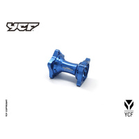 YCF REAR HUB CNC BLUE
