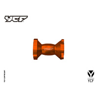 YCF REAR HUB CNC ORANGE