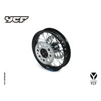 COMPLETE ALUMINIUM REAR WHEEL 1.40-10'