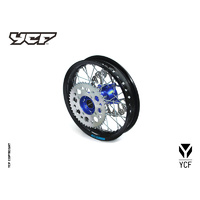 COMPLETE ALUMINIUM REAR WHEEL 1.40-10'