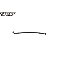 REAR BRAKE LINE L=370MM D8/10MM BLACK