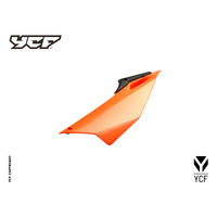 YCF LEFT REAR SIDE PLATE ORANGE