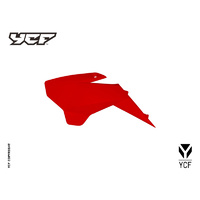 YCF LEFT SIDE SHROUD  RED