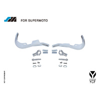 HANDGUARDS WHITE 22MM & 28MM BARS WRAP AROUND