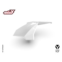 YCF LEFT SHROUD BIGY WHITE 2022>