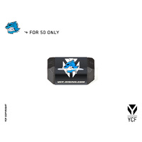 YCF BAR PAD L=126MM 50A/50E BLACK