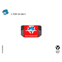 YCF BAR PAD L=126MM 50CC 2013 RED