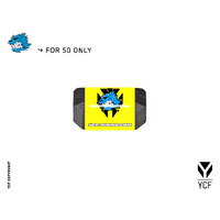 YCF BAR PAD L=126MM 50CC 2013 YELLOW