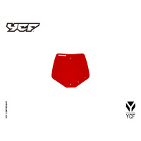 YCF FRONT  PLATE 50CC (2012-2019) - RED