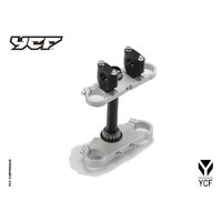 COMPLETE TRIPLE CLAMP YCF50 135MM 2020 - GREY