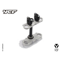 COMPLETE TRIPLE CLAMP   YCF50 135MM 2020 GREY