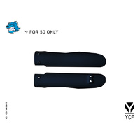 YCF SET OF FORK PROTECTION BLACK 50A/50E <MY19