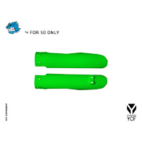 YCF SET OF FORK PROTECTION GREEN 50A/50E (<MY19)