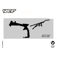 COMPLÈTE SUB-FRAME MONO SWING ARM START F88SE BLACK