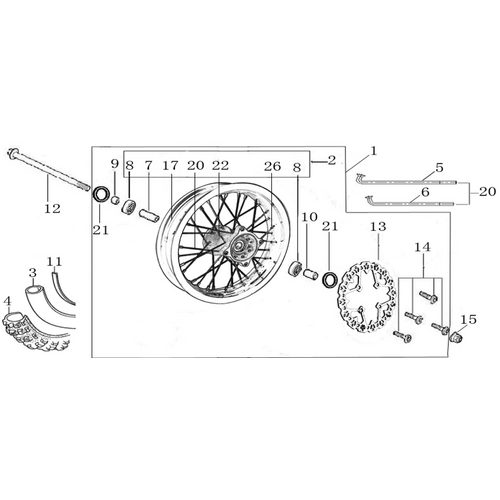06 Front Wheel Assy