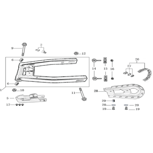 10 Swing Arm Assy