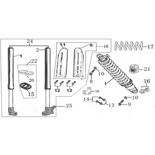 04 Front & Rear absorber