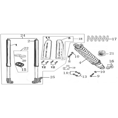04 Front & Rear absorber