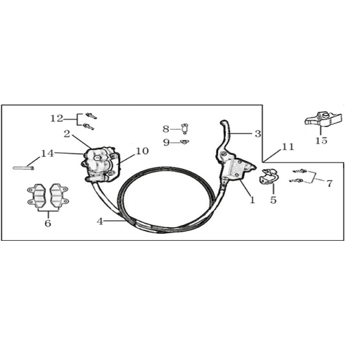 05 Front Brake Assy