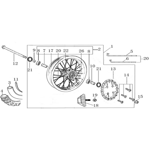 06 Front Wheel Assy 