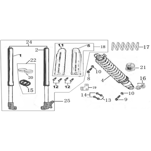 04 Front & Rear absorber